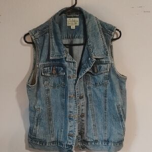 Cabela's Blue Denim Vest